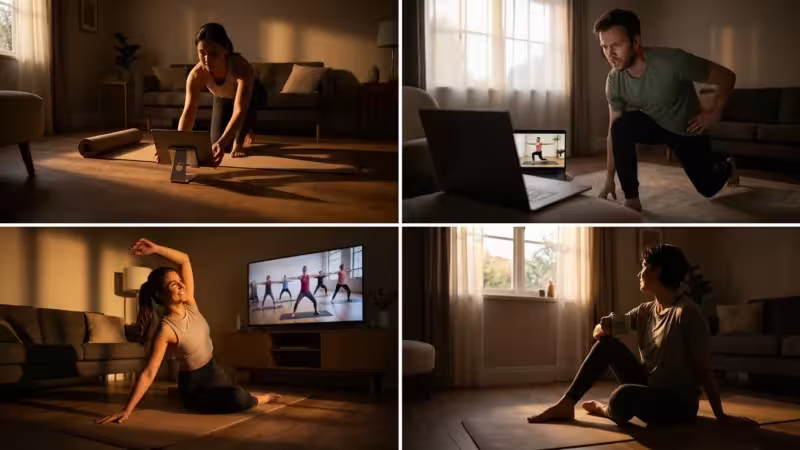 Staying Active with Virtual Fitness Classes: A Beginner’s Guide - guide