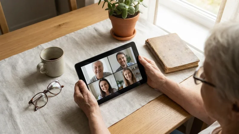 Staying Connected: Using Technology to Combat Senior Loneliness - guide